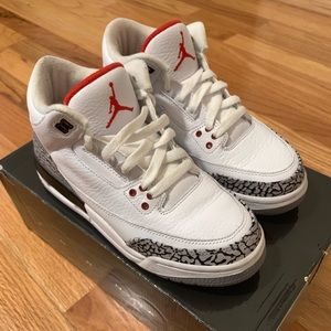 Air Jordan Retro 3 White Cement